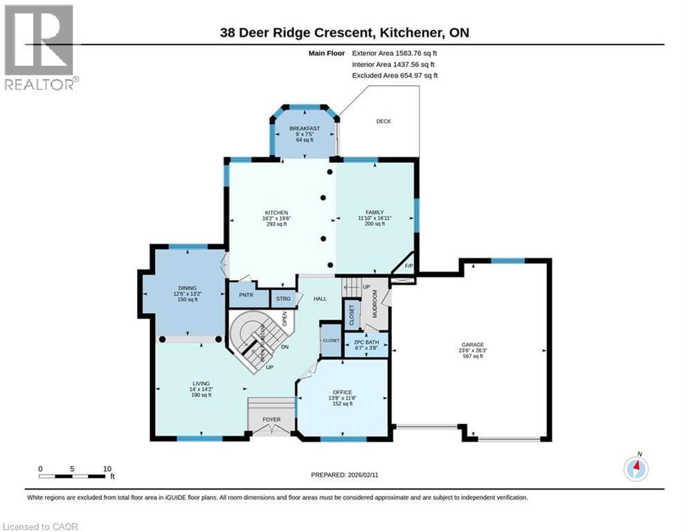 Detached for sale at 38 DEER RIDGE Crescent, Pioneer Tower West, Kitchener, Ontario, photo 29