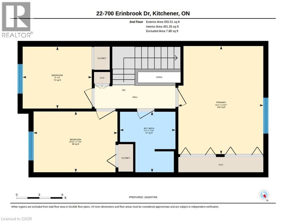 Townhouse for sale at 700 ERINBROOK Drive Unit# 22, Country Hills West, Kitchener, Ontario, photo 25