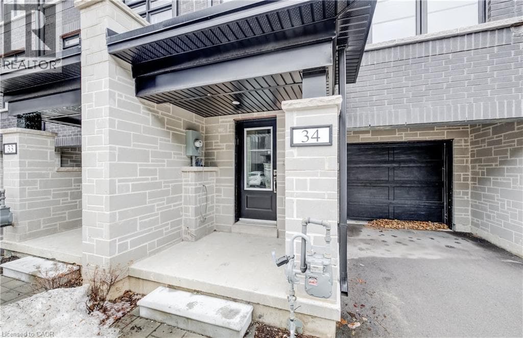 Townhouse for sale at 258 HESPELER Road Unit# 34, Langs Farm, Cambridge, Ontario, photo 2