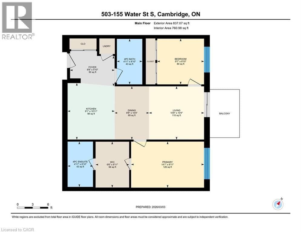Apartment for sale at 155 WATER Street S Unit# 503, Downtown Galt, Cambridge, Ontario, photo 50