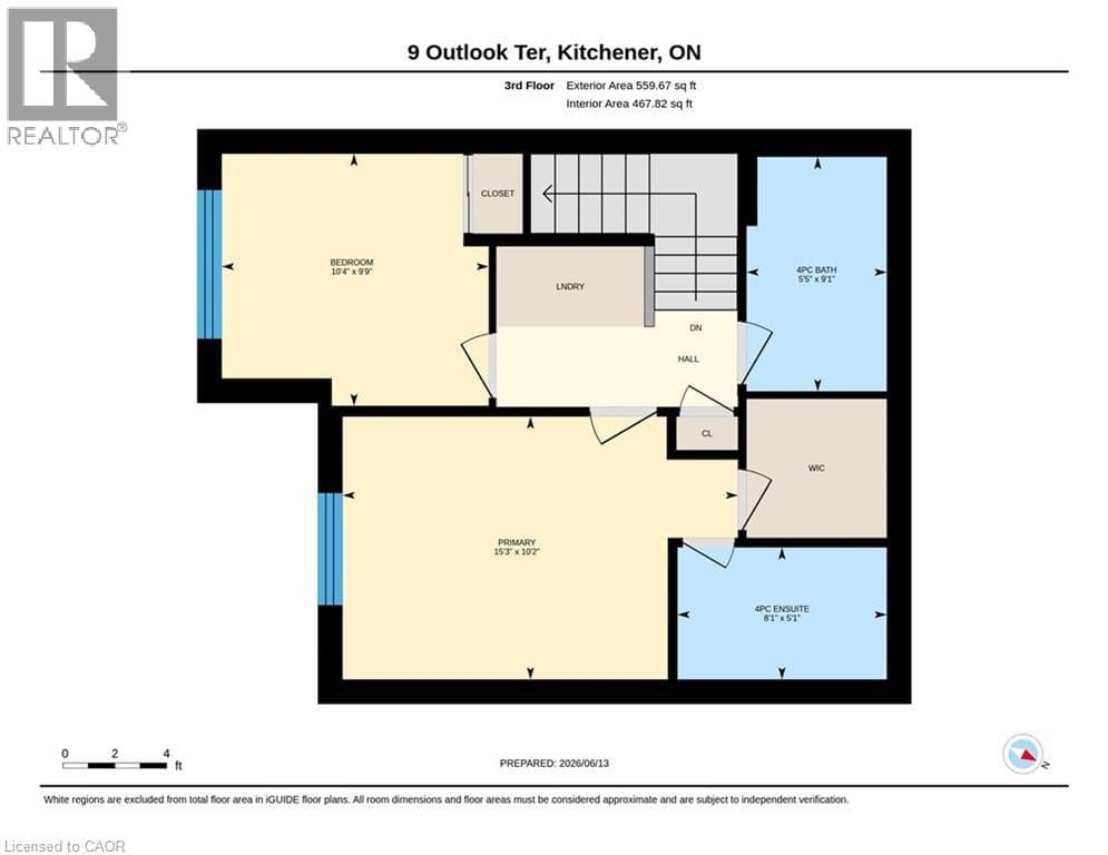 Townhouse for sale at 9 OUTLOOK Terrace, Rosenberg (Trussler), Kitchener, Ontario, photo 26