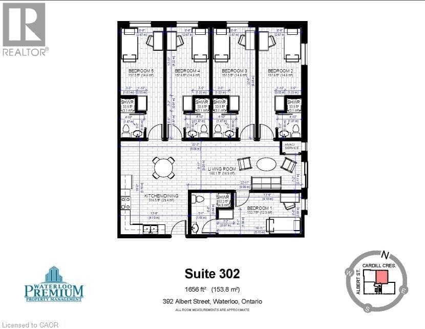 Apartment for sale at 392 ALBERT Street Unit# 302, Sugarbush Park, Waterloo, Ontario, photo 21
