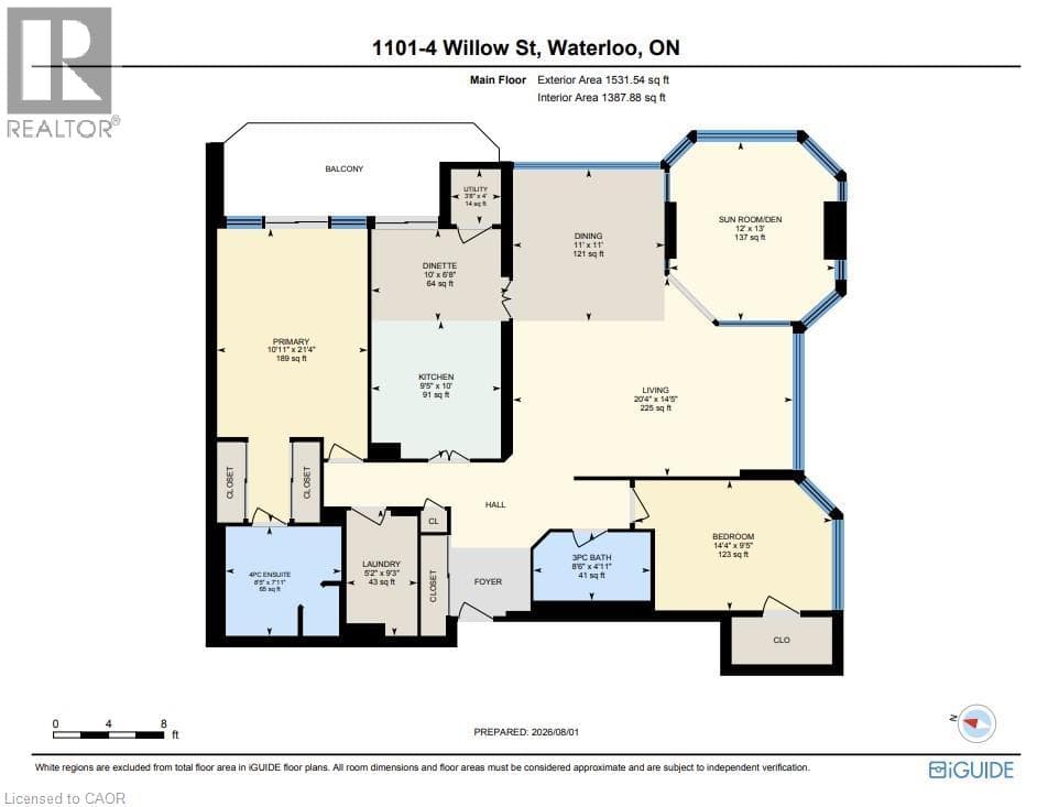 Apartment for sale at 4 WILLOW Street Unit# 1101, Mary Allen, Waterloo, Ontario, photo 48