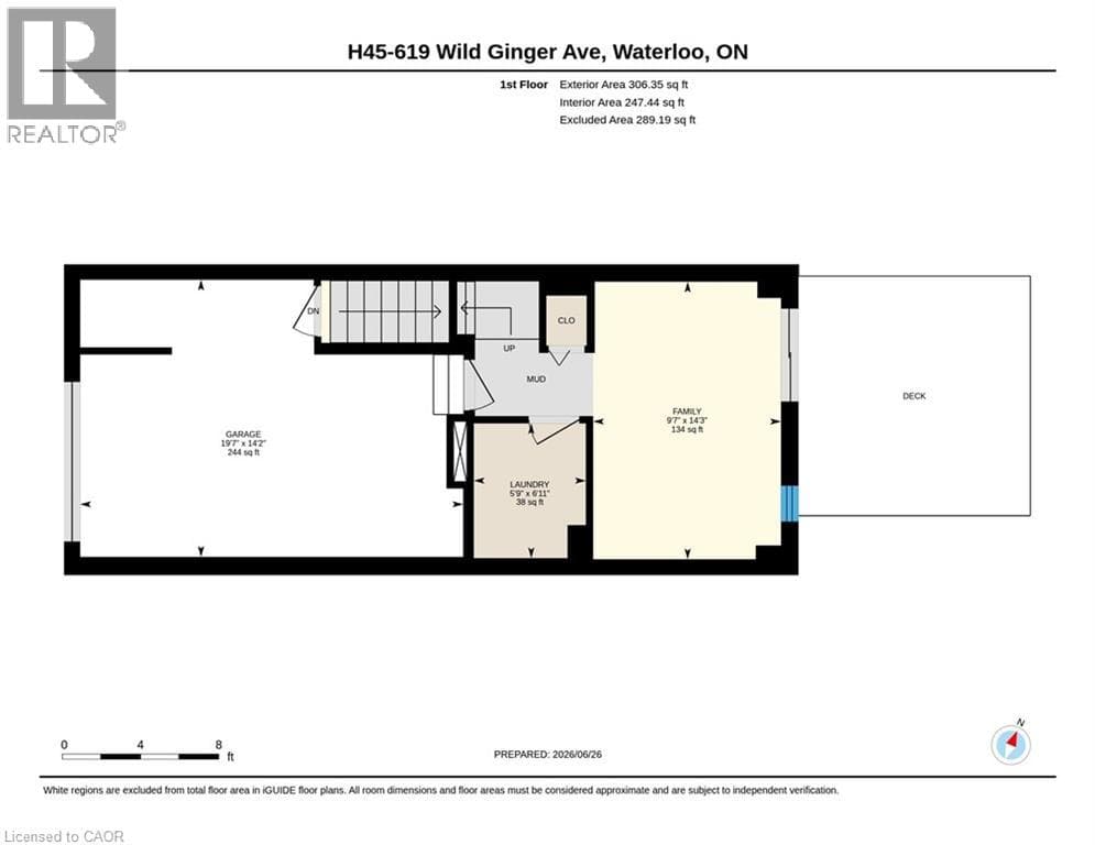 Townhouse for sale at 619 WILD GINGER Avenue Unit# H45, Laurel Creek, Waterloo, Ontario, photo 30