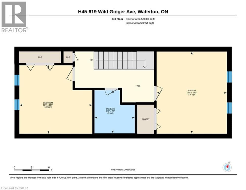 Townhouse for sale at 619 WILD GINGER Avenue Unit# H45, Laurel Creek, Waterloo, Ontario, photo 29