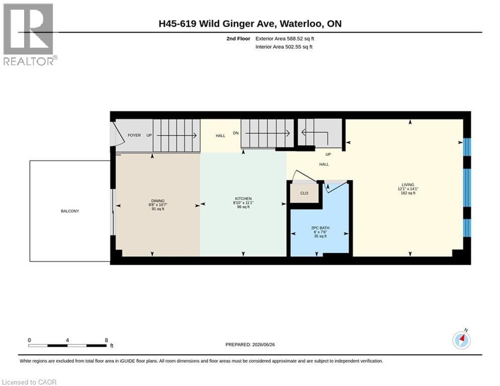 Townhouse for sale at 619 WILD GINGER Avenue Unit# H45, Laurel Creek, Waterloo, Ontario, photo 28