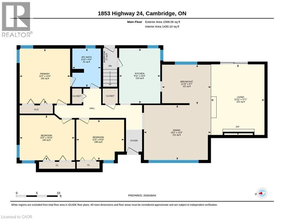 Detached for sale at 1853 HIGHWAY 24 S, Cambridge, Ontario, photo 48