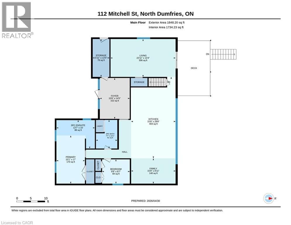 Detached for sale at 112 MITCHELL Street, Ayr, North Dumfries, Ontario, photo 47