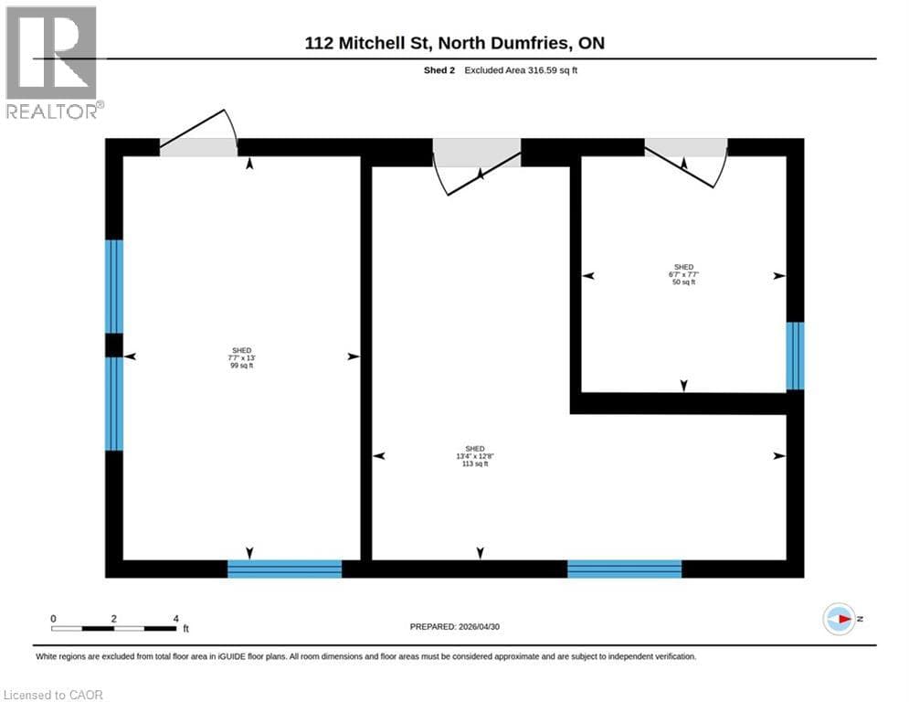 Detached for sale at 112 MITCHELL Street, Ayr, North Dumfries, Ontario, photo 50
