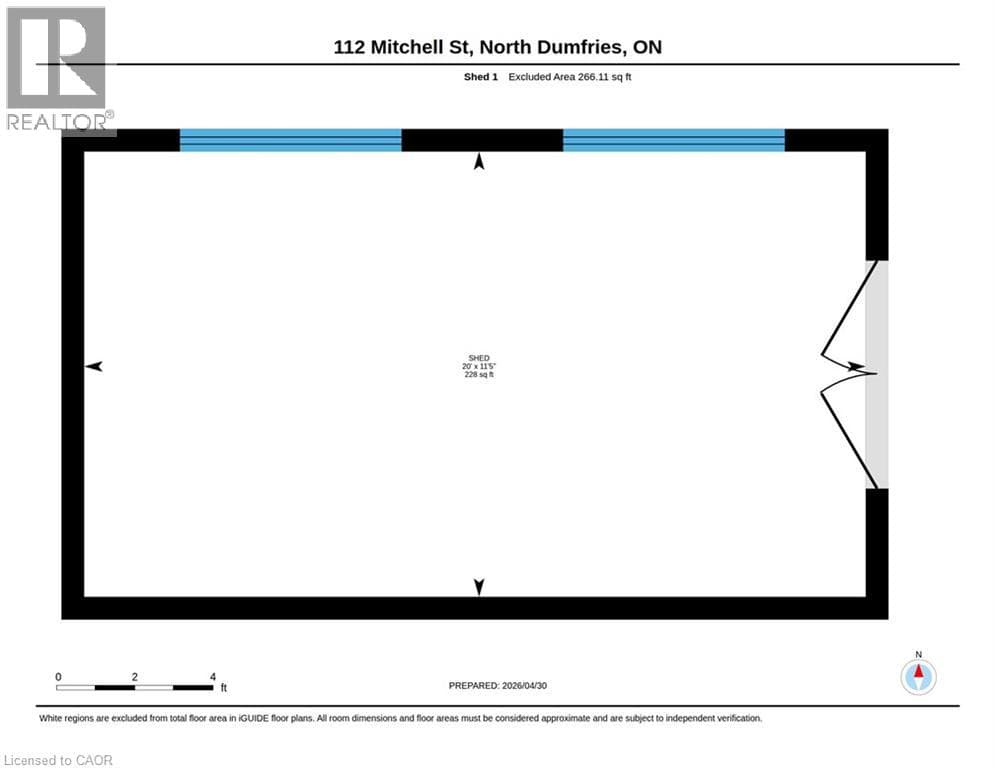 Detached for sale at 112 MITCHELL Street, Ayr, North Dumfries, Ontario, photo 49