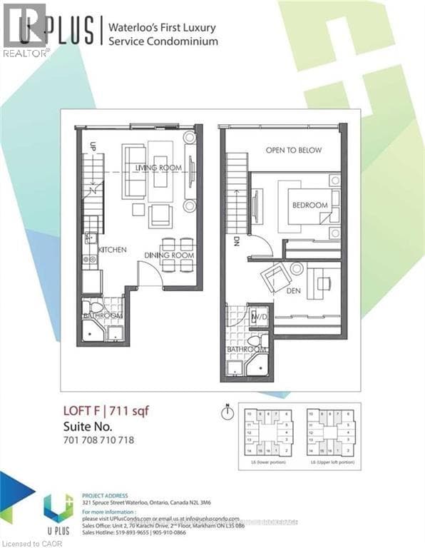 Apartment for sale at 321 SPRUCE Street Unit# 710, Northdale, Waterloo, Ontario, photo 41
