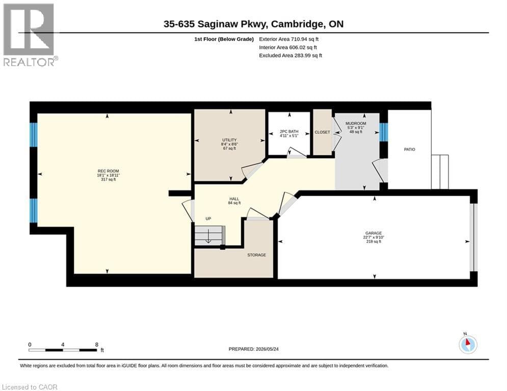 Townhouse for sale at 635 SAGINAW Parkway Unit# 35, Shades Mills, Cambridge, Ontario, photo 47