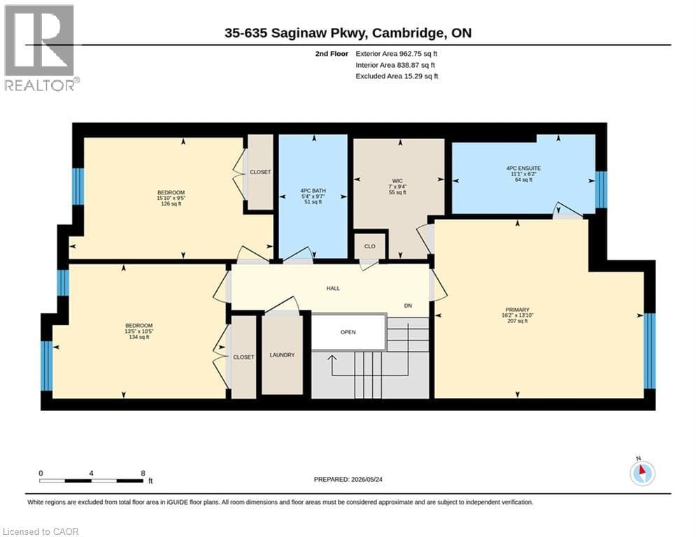 Townhouse for sale at 635 SAGINAW Parkway Unit# 35, Shades Mills, Cambridge, Ontario, photo 46