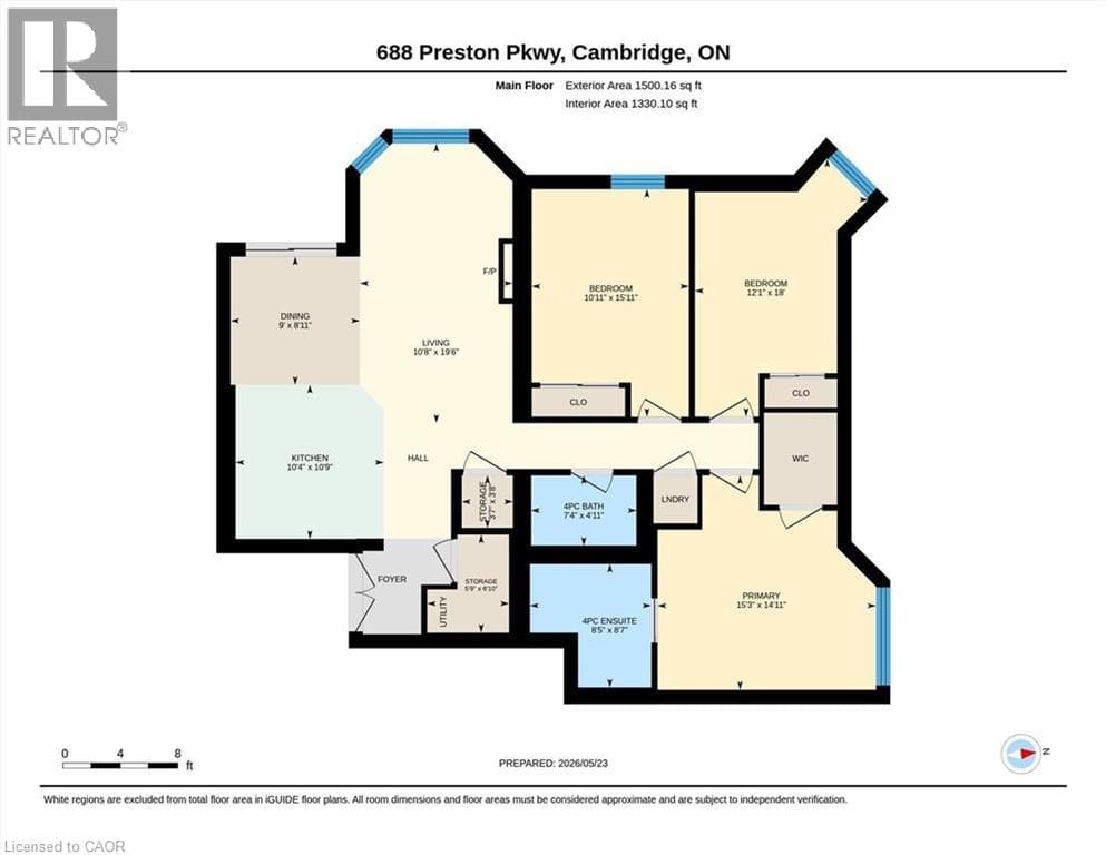 Apartment for sale at 688 PRESTON Parkway Unit# 101, Preston Heights, Cambridge, Ontario, photo 31