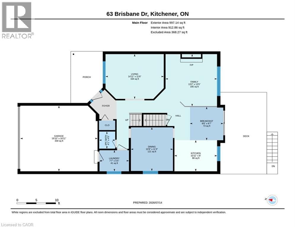 Detached for sale at 63 BRISBANE Drive, Country Hills East, Kitchener, Ontario, photo 48