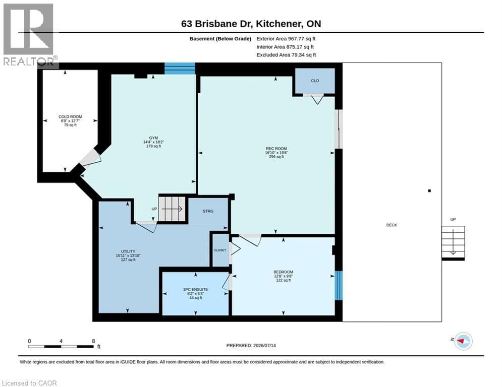 Detached for sale at 63 BRISBANE Drive, Country Hills East, Kitchener, Ontario, photo 50