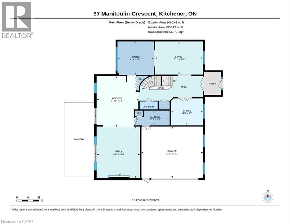Detached for sale at 97 MANITOULIN Crescent, Chicopee, Kitchener, Ontario, photo 48