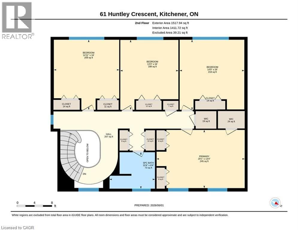 Detached for sale at 61 HUNTLEY Crescent, Westmount, Kitchener, Ontario, photo 45