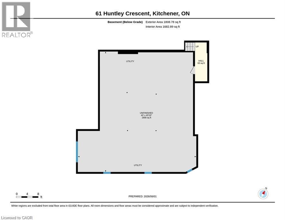 Detached for sale at 61 HUNTLEY Crescent, Westmount, Kitchener, Ontario, photo 46
