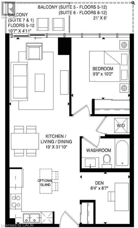 Apartment for sale at 128 KING Street N Unit# 807, Uptown North, Waterloo, Ontario, photo 23