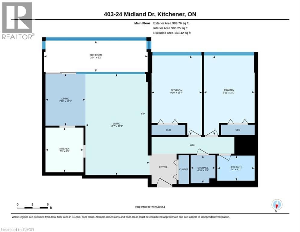 Apartment for sale at 24 MIDLAND Drive Unit# 403, Stanley Park, Kitchener, Ontario, photo 33