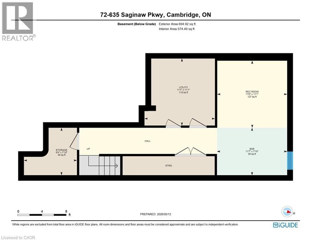 Townhouse for sale at 635 SAGINAW Parkway Unit# 72, Shades Mills, Cambridge, Ontario, photo 49