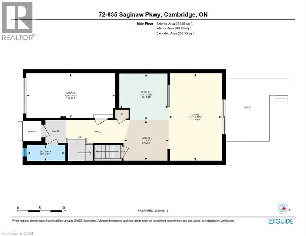 Townhouse for sale at 635 SAGINAW Parkway Unit# 72, Shades Mills, Cambridge, Ontario, photo 47