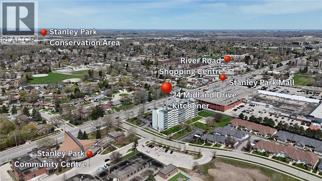 Apartment for sale at 24 MIDLAND Drive Unit# 604, Stanley Park, Kitchener, Ontario, photo 42