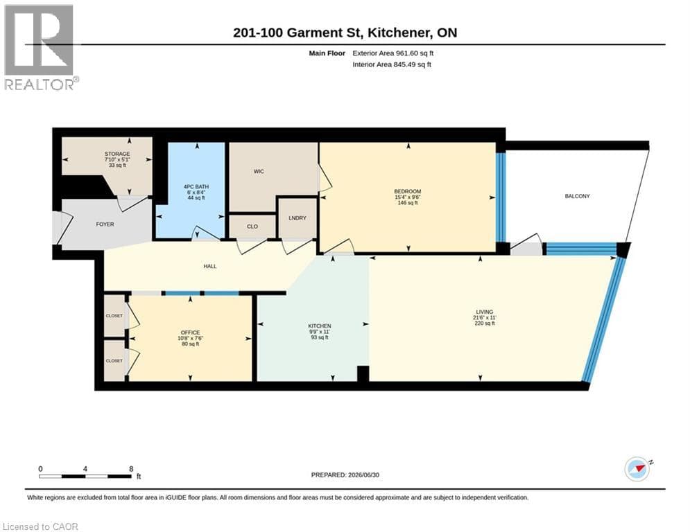 Apartment for sale at 100 GARMENT Street Unit# 201, Downtown Kitchener, Kitchener, Ontario, photo 21