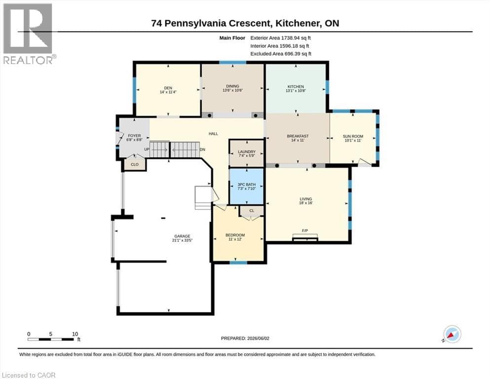 Detached for sale at 74 PENNSYLVANIA Crescent, Pioneer Tower West, Kitchener, Ontario, photo 26
