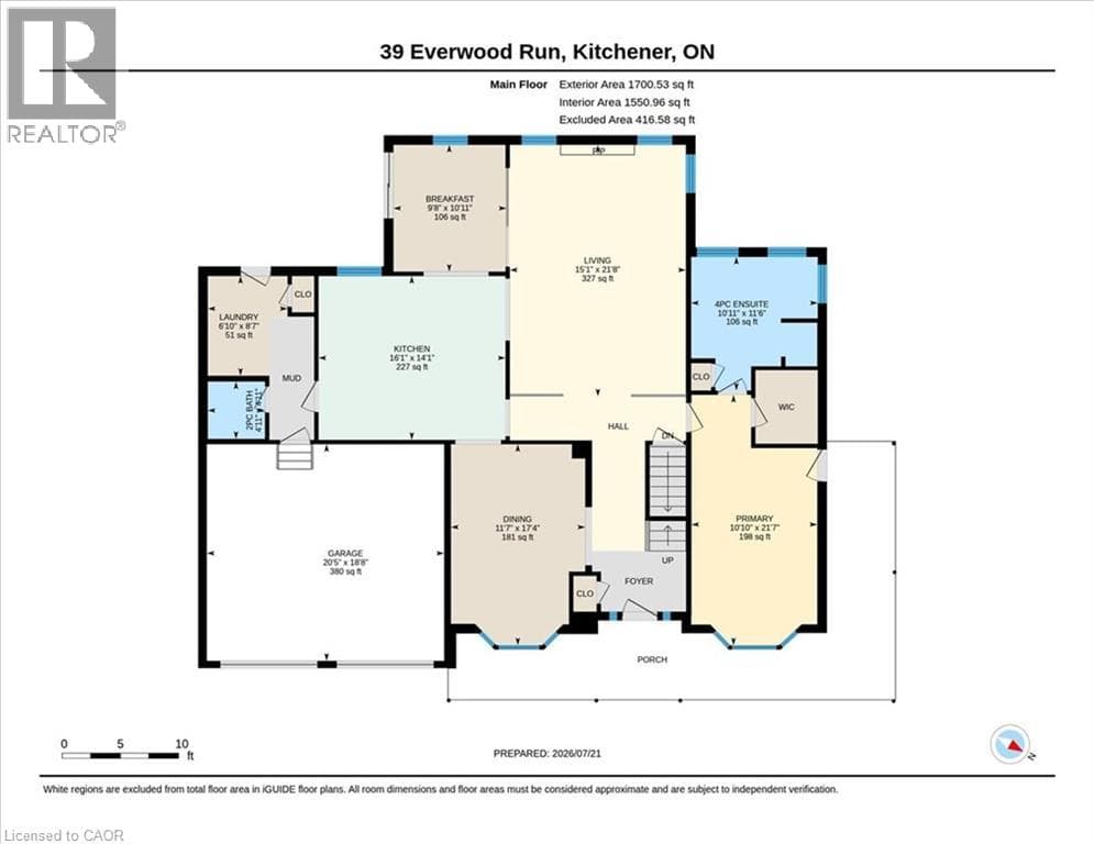 Detached for sale at 39 EVERWOOD Run, Doon South, Kitchener, Ontario, photo 48