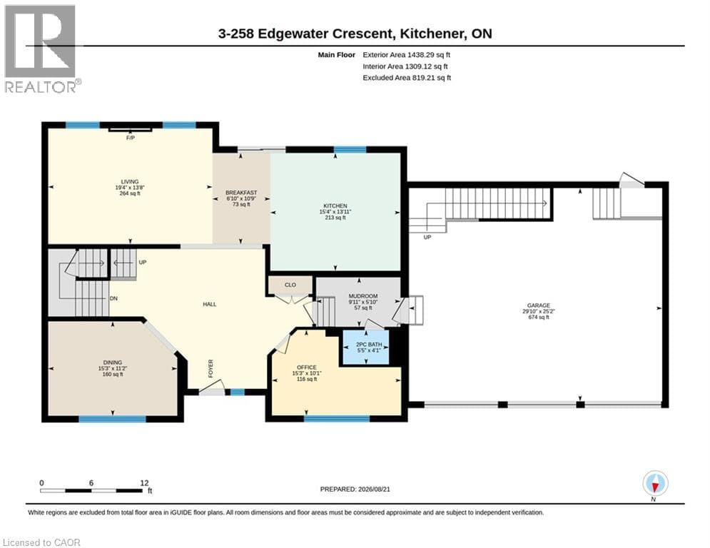 Detached for sale at 258 EDGEWATER Crescent Unit# 3, Grand River South, Kitchener, Ontario, photo 48