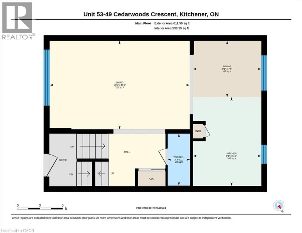 Townhouse for sale at 49 CEDARWOODS Crescent Unit# 53, Vanier, Kitchener, Ontario, photo 28