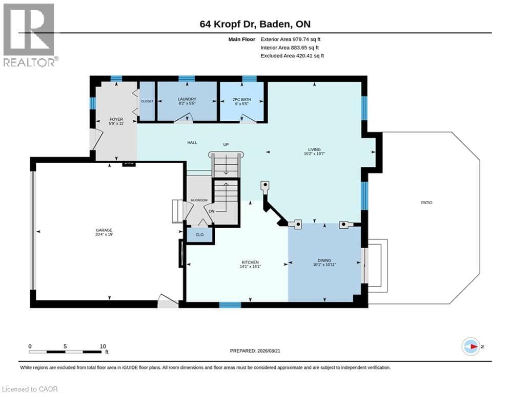 Detached for sale at 64 KROPF Drive, Baden, Wilmot, Ontario, photo 48