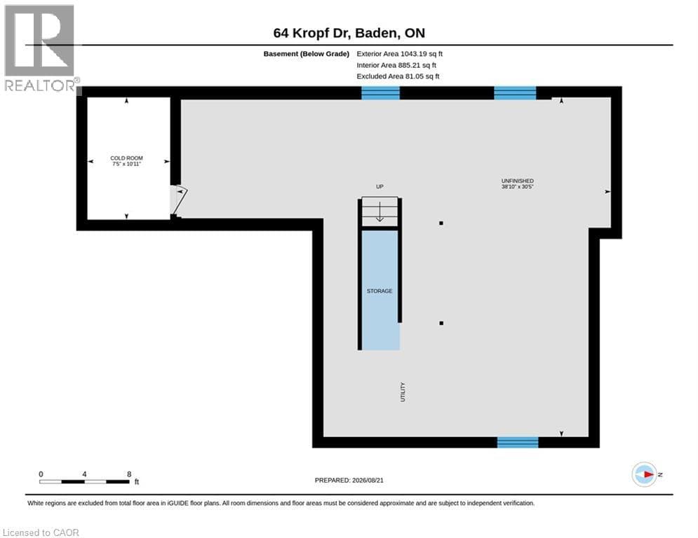 Detached for sale at 64 KROPF Drive, Baden, Wilmot, Ontario, photo 49
