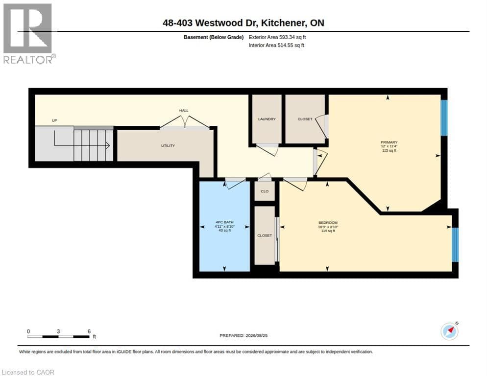 Townhouse for sale at 403 WESTWOOD Drive Unit# 48, Westmount, Kitchener, Ontario, photo 49