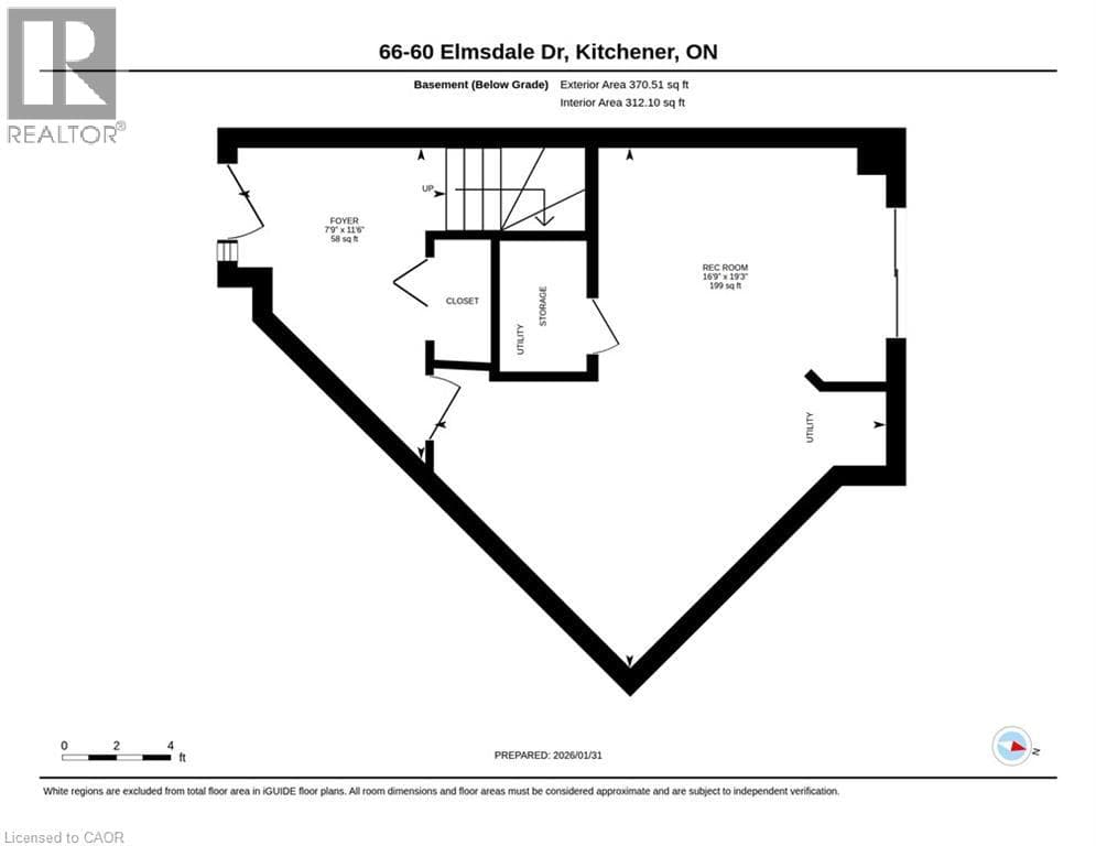 Townhouse for sale at 60 ELMSDALE Drive Unit# 66, Laurentian Hills, Kitchener, Ontario, photo 38