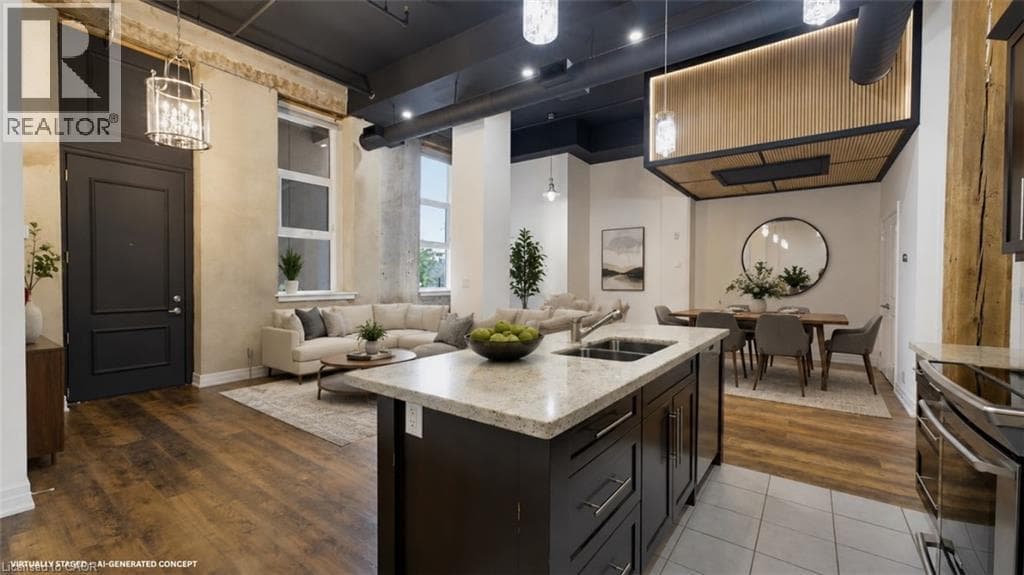 Townhouse for sale at 25 CONCESSION Street Unit# 111, Downtown Galt, Cambridge, Ontario, photo 6