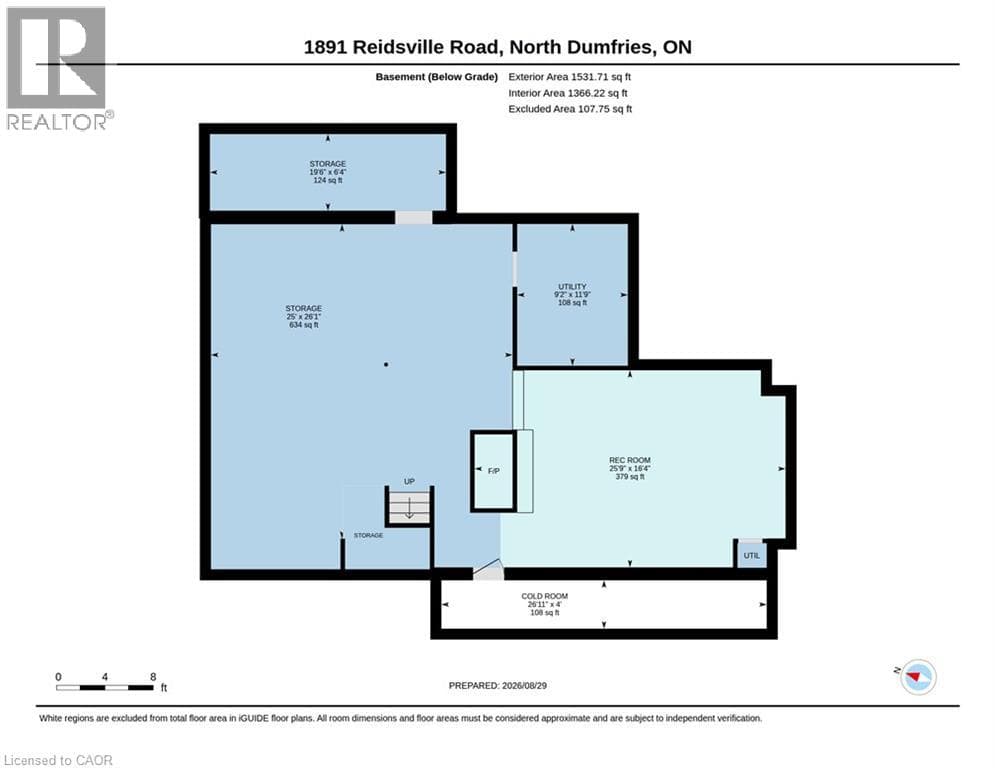 Detached for sale at 1891 REIDSVILLE Road, North Dumfries, Ontario, photo 48
