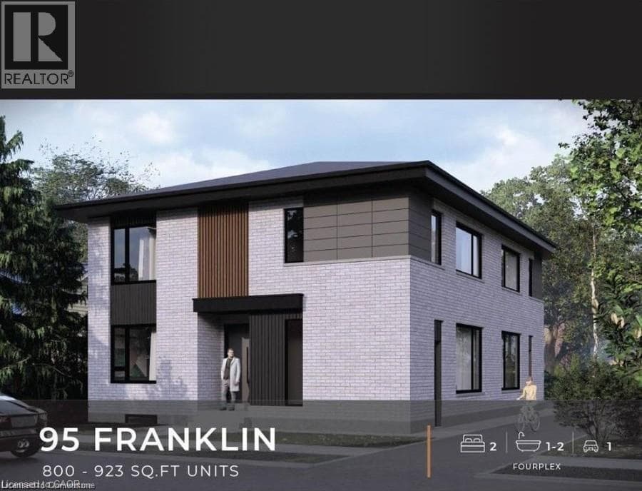 Multi-family for sale at 95 FRANKLIN Street N, Stanley Park, Kitchener, Ontario