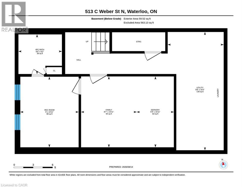 Townhouse for sale at 513 WEBER ST N Unit# C, Sugarbush North, Waterloo, Ontario, photo 23