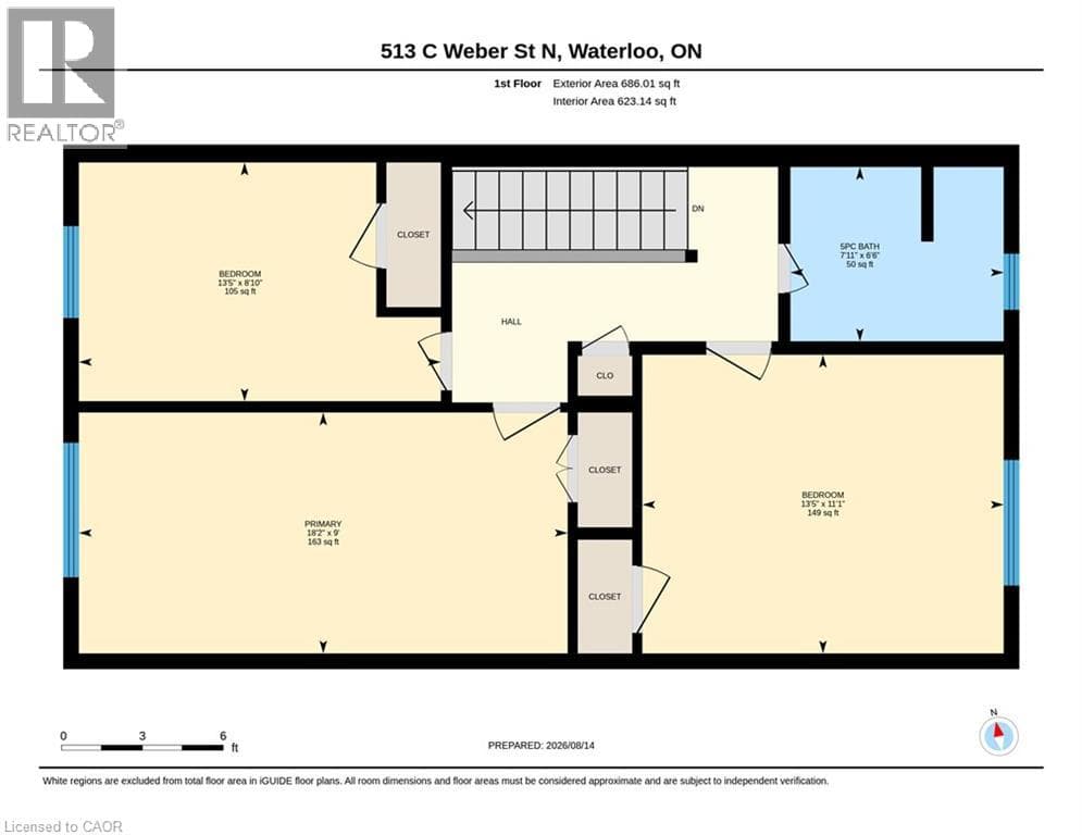 Townhouse for sale at 513 WEBER ST N Unit# C, Sugarbush North, Waterloo, Ontario, photo 22