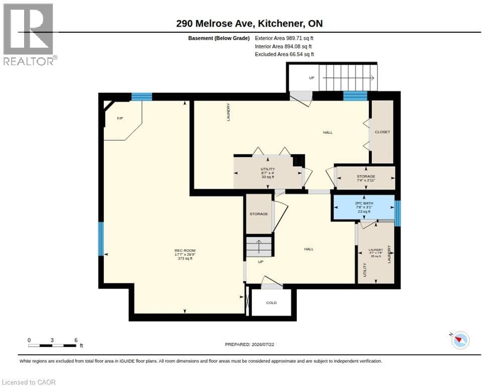 Detached for sale at 290 MELROSE Avenue, Auditorium, Kitchener, Ontario, photo 31