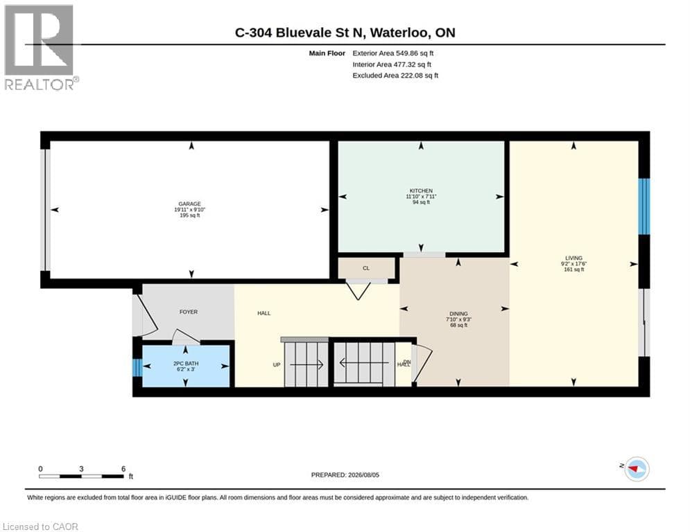 Townhouse for sale at 304 BLUEVALE Street N Unit# C, Lincoln Heights, Waterloo, Ontario, photo 38