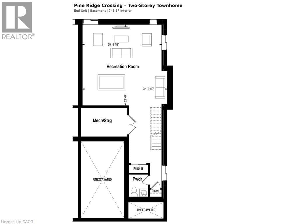 Townhouse for sale at 29 WEYMOUTH Street Unit# 1, Elmira, Woolwich, Ontario, photo 6