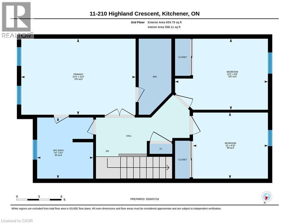 Townhouse for sale at 210 HIGHLAND Crescent Unit# 11, Victoria Hills, Kitchener, Ontario, photo 36