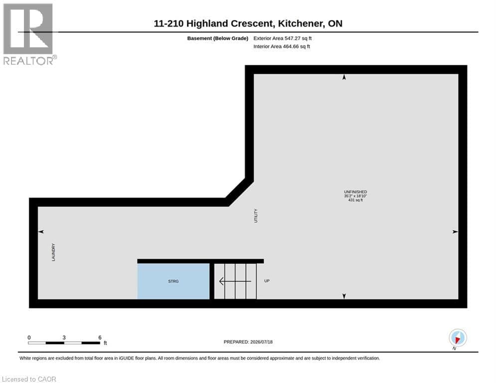 Townhouse for sale at 210 HIGHLAND Crescent Unit# 11, Victoria Hills, Kitchener, Ontario, photo 37