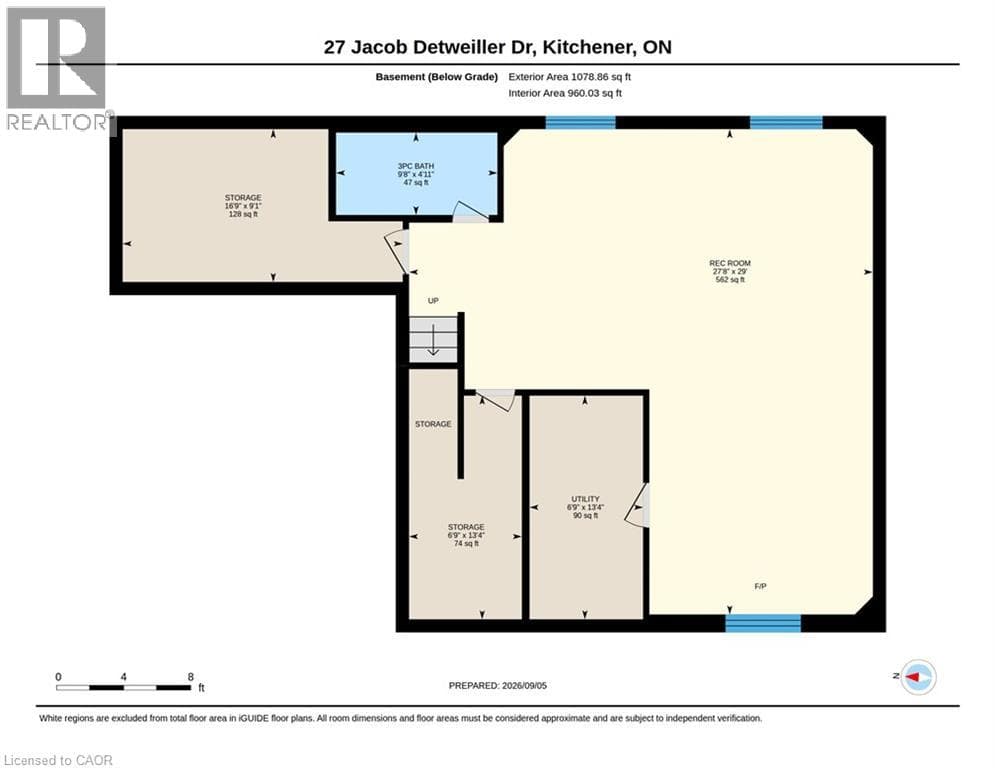 Detached for sale at 27 JACOB DETWEILLER Drive, Doon South, Kitchener, Ontario, photo 48