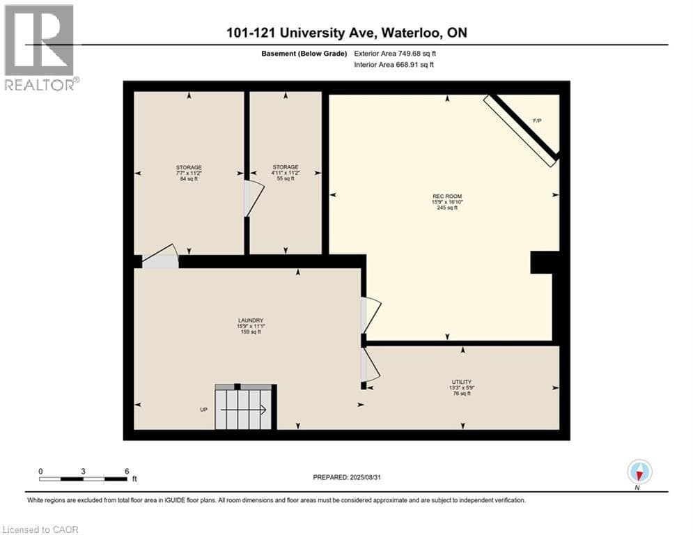 Townhouse for sale at 121 UNIVERSITY Avenue E Unit# 101, Village on the Green, Waterloo, Ontario, photo 42