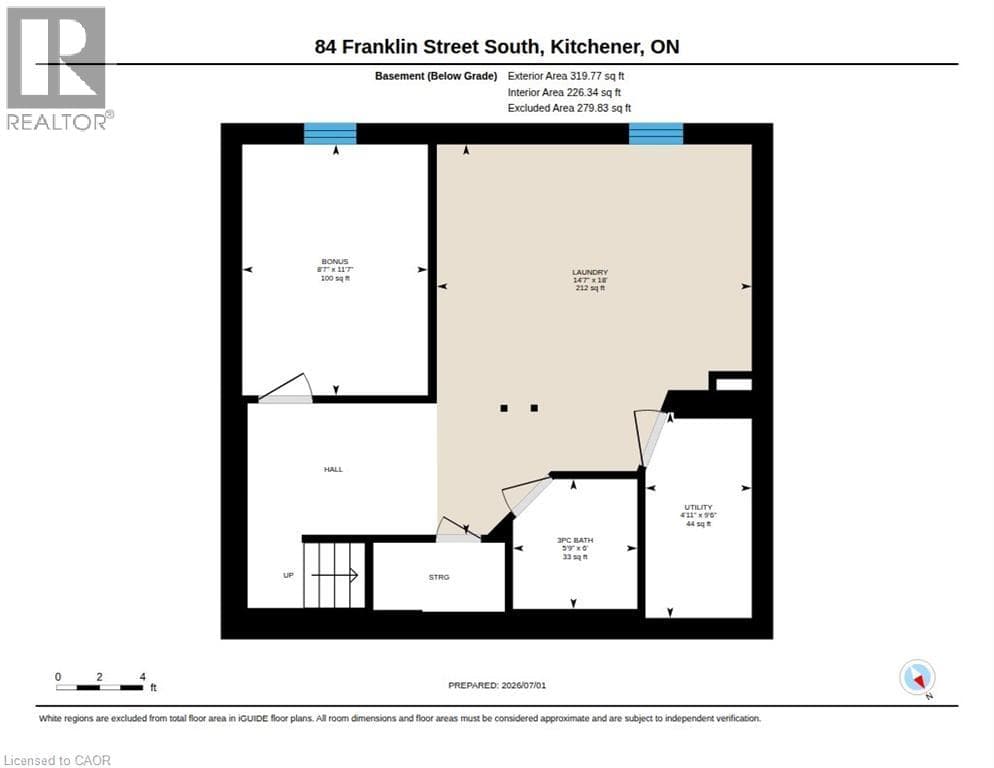 Detached for sale at 84 FRANKLIN Street S, Vanier, Kitchener, Ontario, photo 47